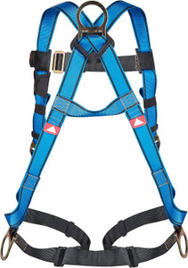 Versafit Full-Body Harness with Pass-Through Legs, Dorsal and Side Positioning D-Rings Size S