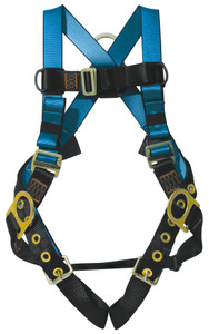 Tractel Versafit Full-Body Harness with Tongue & Buckle Legs, Dorsal and Side Positioning D-Rings Size XXL