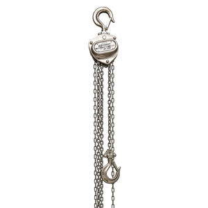 OZ Lifting 0.25 T Stainless Steel Chain Hoist 10 Ft. Lift