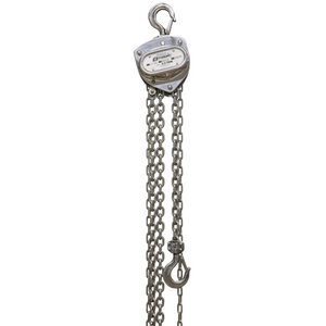 OZ Lifting 0.5 T Stainless Steel Chain Hoist 10 Ft. Lift