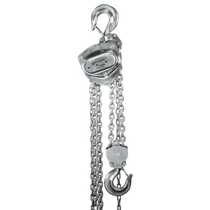 OZ Lifting 2 T Stainless Steel Chain Hoist 15 Ft. Lift