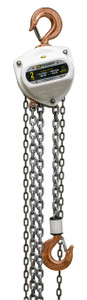 2 T Spark Resistant Chain Hoist 15 ft lift Custom rigging available. Standards  CE,   AS1418.2, ASME B30.16