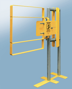 Tractel XL Series Extended Coverage Self-Closing Safety Gate 31 "-33", Carbon Steel, Galvanized - XL71-30