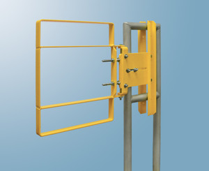 Tractel XL94 SERIES Extended Coverage Self-Closing Safety Gate 22 "-24.5", Stainless Steel - XL94-21