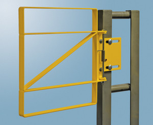 Tractel Z Series Self-Closing Safety Gate for New Construction 22"24.5", Carbon Steel, Galvanized Z70-21