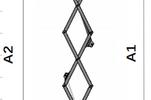 EKKO ES120E-Li Scissor Lift Height 39' (468'') 700 lbs Capacity