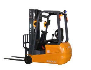 EKKO EK16A-177 3 Wheel Electric Forklift   3,500 lb Capacity
