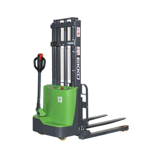 EKKO EB13C-138LI Full Powered Straddle Stacker (Li-Ion)   2,800 lb Capacity