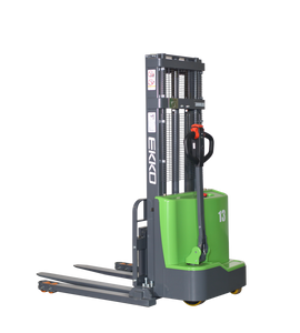 EKKO EB14C-118LI Full Powered Straddle Stacker (Li-Ion)   3,000 lb Capacity