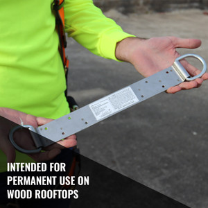 Permanent Roof Anchor 12" Ridge
