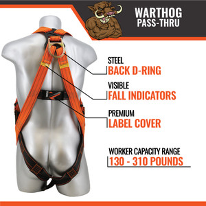WARTHOG PASS-THRU HARNESS L-XL