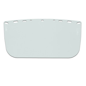 VISOR, ACETATE, CLEAR, FLAT, 8" X 15" X .04"