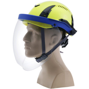 High Temp/Impact Toric Face Shield - Clear