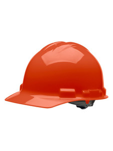 HARD HAT 4 PT. RATCHET CAP STYLE Orange