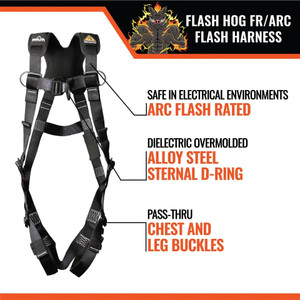 Flash Hog FR/Arc Flash Harness S-M