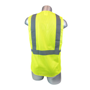 High Visibility Yellow Field Vest - 2XL