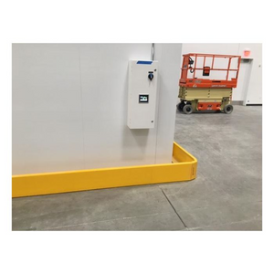 Handle-It Floor-Mounted Barriers 45 degrees Outside Corner Adapter