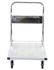 Vestil Aluminum Platform Truck With Polyurethane Casters - 24 In. x 36 In. 600 lb - Silver