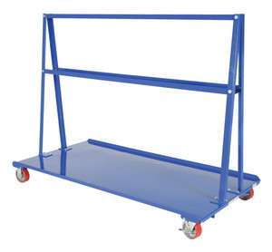 Vestil Steel A-Frame Cart - 36 In. x 72 In. 2,000 lb - Blue