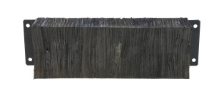 Vestil Laminated Rubber Dock Bumper - 12 In. x 36 In. 6 In. - Black