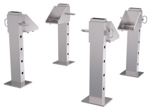 Vestil Aluminum Adjustable Height Retro Fit Kit - 4,000 lb