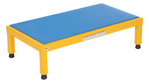 Vestil Steel Adjustable Work-Mate Stand - 36 In. x 19 In. x 10-1/2 In. 500 lb - Yellow