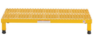 Vestil Steel Adjustable Work-Mate Stand - 36-7/16 In. x 23-1/2 In. x 6-3/4 In. 500 lb - Yellow