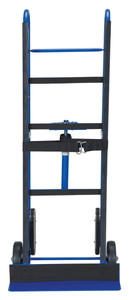 Vestil Steel Ratchet Appliance Cart - 15 In. x 24 In. x 59 In. 750 lb - Blue