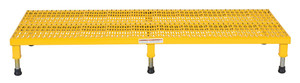 Vestil Steel Adjustable Work-Mate Stand - 60 In. x 23-1/2 In. x 6-3/4 In. 500 lb - Yellow