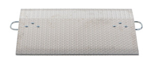 Vestil Aluminum Hand Truck Dock Plate - 36 In. x 30 In. 700 lb - Silver