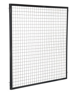 Vestil Steel Adjustable Perimeter Guard Systems Guard Panel - 5 Ft. x 5 Ft. - Black