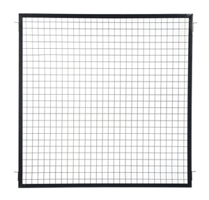 Vestil Steel Adjustable Perimeter Guard Systems Guard Panel - 5 Ft. x 5 Ft. - Black