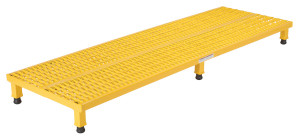 Vestil Steel Adjustable Work-Mate Stand - 72-5/16 In. x 23-1/2 In. x 6-3/4 In. 500 lb - Yellow