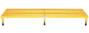 Vestil Steel Adjustable Work-Mate Stand - 72-5/16 In. x 23-1/2 In. x 6-3/4 In. 500 lb - Yellow