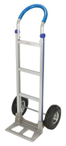 Vestil Aluminum Single Loop Handle Hand Truck - 18-1/2 In. x 20 In. x 49-1/4 In. 500 lb - Silver