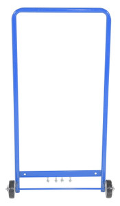 Vestil Steel Portable Dolly Kit For Step Mate Stand Models - 5-9/16 In. x 23-1/2 In. x 40-1/4 In. - Blue