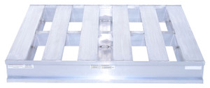 Vestil Aluminum Heavy Duty Pallet - 48 In. x 40-1/8 In. x 6 In. 6000 lb - Silver