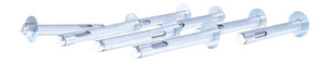 Vestil Steel Concrete Sleeve Anchor Bolts - 8 Pack 1/2 In. x 4 In. - Silver