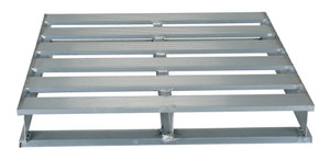 Vestil Aluminum Heavy Duty Pallet - 48 In. x 42-1/8 In. x 6 In. 6000 lb - Silver