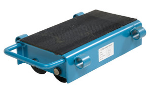 Vestil Steel Adjustable Machinery Skates - 10-1/2 In. x 16-1/2 In. x 4-1/2 In. 12 Ton - Blue