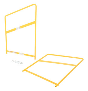 Vestil Steel Hand Rail Kit for - 3 Step ASP Models - Yellow