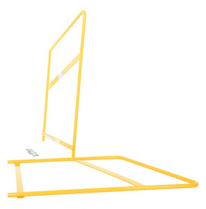 Vestil Steel Hand Rail Kit for - 3 Step ASP Models - Yellow