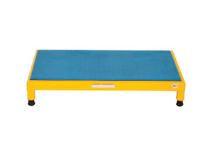 Vestil Steel Adjustable Work-Mate Stand - 36 In. x 24 In. x 6-3/4 In. 500 lb - Yellow