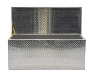 Vestil Aluminum Portable Tool Box - 24-13/16 In. x 60-3/4 In. x 24-11/16 In. 2500 lb - Silver