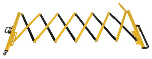 Vestil Aluminum Expand-A-Gate Wall Mount - 2-3/4 In. x 20-5/16 In. x 38-5/16 In. - Yellow