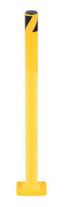 Vestil Steel Pipe Safety Bollard - 24 In. x 1-3/4 In. - Yellow