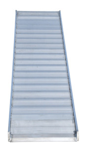 Vestil Aluminum Wheel Walk Ramp Overlapping Style - 144 In. x 28 In. 1900 lb - Silver