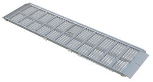 Vestil Aluminum Split Grip Ramp - 143-3/4 In. x 35-7/8 In. x 6-9/16 In. 1800 lb - Silver