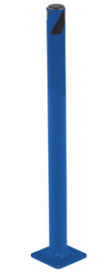 Vestil Steel Pipe Safety Bollard - 24 In. x 1-3/4 In. - Blue