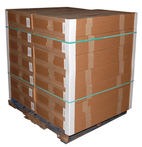 Vestil Natural Rubber Latex Jumbo Pallet Bands - 92 In. Diameter 50 Count - Green